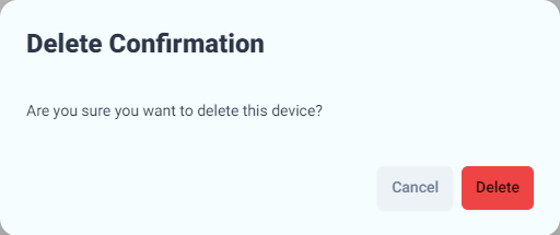 Delete Device